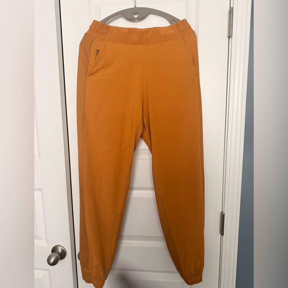 Athleta Burnt Orange Jogger Pants